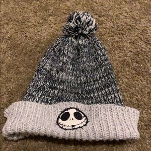 Knit jack skellington hat